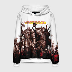 Толстовка-худи мужская Вархаммер ART, цвет: 3D-белый