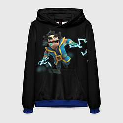 Толстовка-худи мужская Громовержец Clash Royale, цвет: 3D-синий