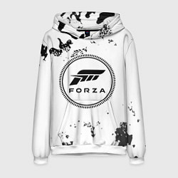 Толстовка-худи мужская FORZA HORIZON - Камуфляж, цвет: 3D-белый