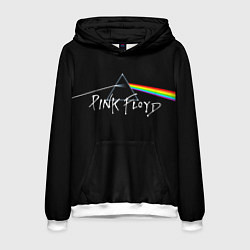 Толстовка-худи мужская PINK FLOYD - ПИНК ФЛОЙД, цвет: 3D-белый