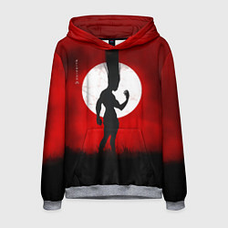 Толстовка-худи мужская Hunter x Hunter Гон волосы в небо, цвет: 3D-меланж