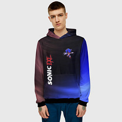 Толстовка-худи мужская CОНИК ЭКЗЕ Звезды, цвет: 3D-черный — фото 2