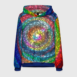 Толстовка-худи мужская Я в своем познании, цвет: 3D-синий