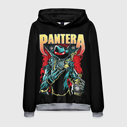 Толстовка-худи мужская Pantera принт, цвет: 3D-меланж