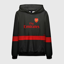 Толстовка-худи мужская Arsenal fc, цвет: 3D-черный