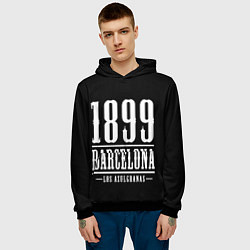 Толстовка-худи мужская Barcelona 1899 Барселона, цвет: 3D-черный — фото 2