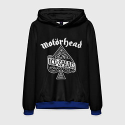 Толстовка-худи мужская Motorhead Моторхед, цвет: 3D-синий