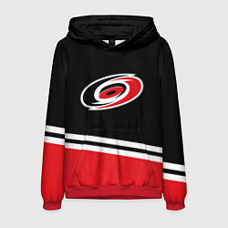 Толстовка-худи мужская Carolina Hurricanes , Каролина Харрикейнз, цвет: 3D-красный