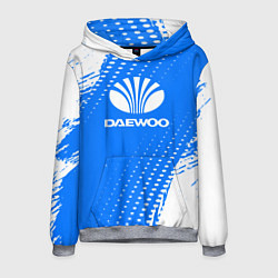 Толстовка-худи мужская DAEWOO Autosport, цвет: 3D-меланж