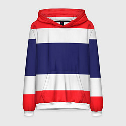 Толстовка-худи мужская Фрэнч-стайл, цвет: 3D-белый