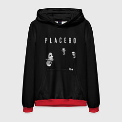 Толстовка-худи мужская Троица Плацебо, цвет: 3D-красный