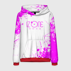 Толстовка-худи мужская Izone, цвет: 3D-красный