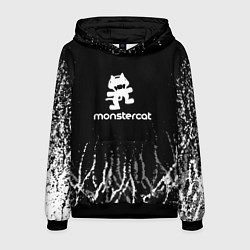 Толстовка-худи мужская Monstercat, цвет: 3D-черный