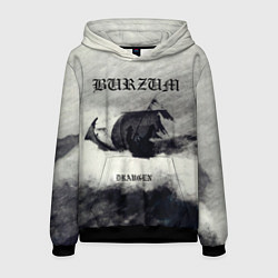 Толстовка-худи мужская Burzum - Draugen, цвет: 3D-черный