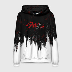 Толстовка-худи мужская Stray kids - changbin, цвет: 3D-белый