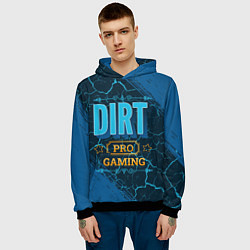 Толстовка-худи мужская Dirt Gaming PRO, цвет: 3D-черный — фото 2