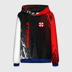 Толстовка-худи мужская Resident evil амбрелла, цвет: 3D-синий
