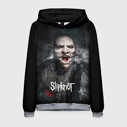 Толстовка-худи мужская Slipknot - The Gray Chapter - Corey Taylor, цвет: 3D-меланж