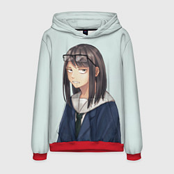Толстовка-худи мужская Sweet Sayaka Руки прочь от кинокружка, цвет: 3D-красный