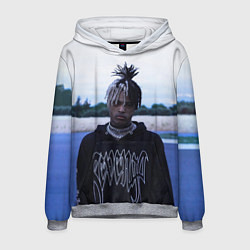 Толстовка-худи мужская XXXTentacion in a revenge hoodie, цвет: 3D-меланж