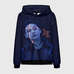 Толстовка-худи мужская JUNGKOOK PROOF BTS, цвет: 3D-черный