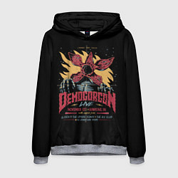 Толстовка-худи мужская Stranger Things Demogorgon, цвет: 3D-меланж