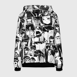Толстовка-худи мужская Komi san pattern, цвет: 3D-черный