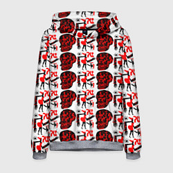 Толстовка-худи мужская BESSIE SMITH, цвет: 3D-меланж