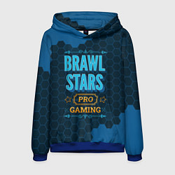 Толстовка-худи мужская Игра Brawl Stars: PRO Gaming, цвет: 3D-синий