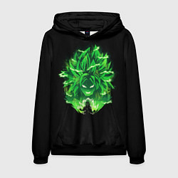 Толстовка-худи мужская Broly dragon ball аниме, цвет: 3D-черный