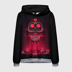 Толстовка-худи мужская Cult of the Lamb - Ритуал, цвет: 3D-меланж