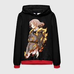 Толстовка-худи мужская Elden Ring - Мелина, цвет: 3D-красный