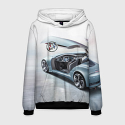 Толстовка-худи мужская Buick Riviera Concept, цвет: 3D-черный