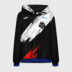 Толстовка-худи мужская G2 форма, цвет: 3D-синий