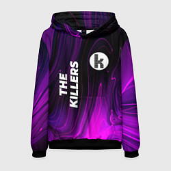 Толстовка-худи мужская The Killers violet plasma, цвет: 3D-черный