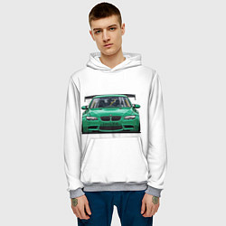 Толстовка-худи мужская BMW Liberty Walk, цвет: 3D-меланж — фото 2
