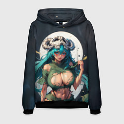 Толстовка-худи мужская Нелл из Блича, цвет: 3D-черный