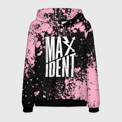 Толстовка-худи мужская Stray kids - pink maxident, цвет: 3D-черный