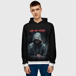 Толстовка-худи мужская Cry of Fear - Simon, цвет: 3D-белый — фото 2
