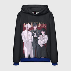 Толстовка-худи мужская Агенты времени - персонажи, цвет: 3D-синий