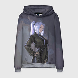 Толстовка-худи мужская Мей Мей - Магическая битва, цвет: 3D-меланж