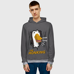 Толстовка-худи мужская The honking, цвет: 3D-меланж — фото 2