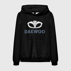 Толстовка-худи мужская Daewoo sport auto, цвет: 3D-черный