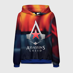 Толстовка-худи мужская Assassins Creed ussr, цвет: 3D-синий