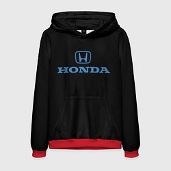 Толстовка-худи мужская Honda sport japan, цвет: 3D-красный