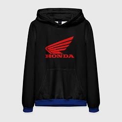 Толстовка-худи мужская Honda sportcar, цвет: 3D-синий