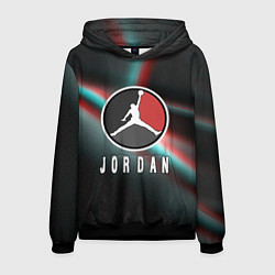 Толстовка-худи мужская Nba jordan sport, цвет: 3D-черный