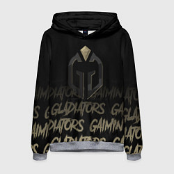 Толстовка-худи мужская Gaimin Gladiators style, цвет: 3D-меланж