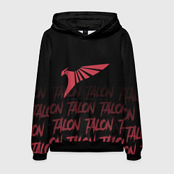 Толстовка-худи мужская Talon style, цвет: 3D-черный