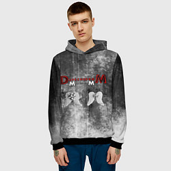 Толстовка-худи мужская Depeche Mode - Memento Mori gothic, цвет: 3D-черный — фото 2